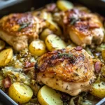 Irish Chicken with Cabbage and Potatoes
