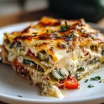 Loaded Veggie White Lasagna