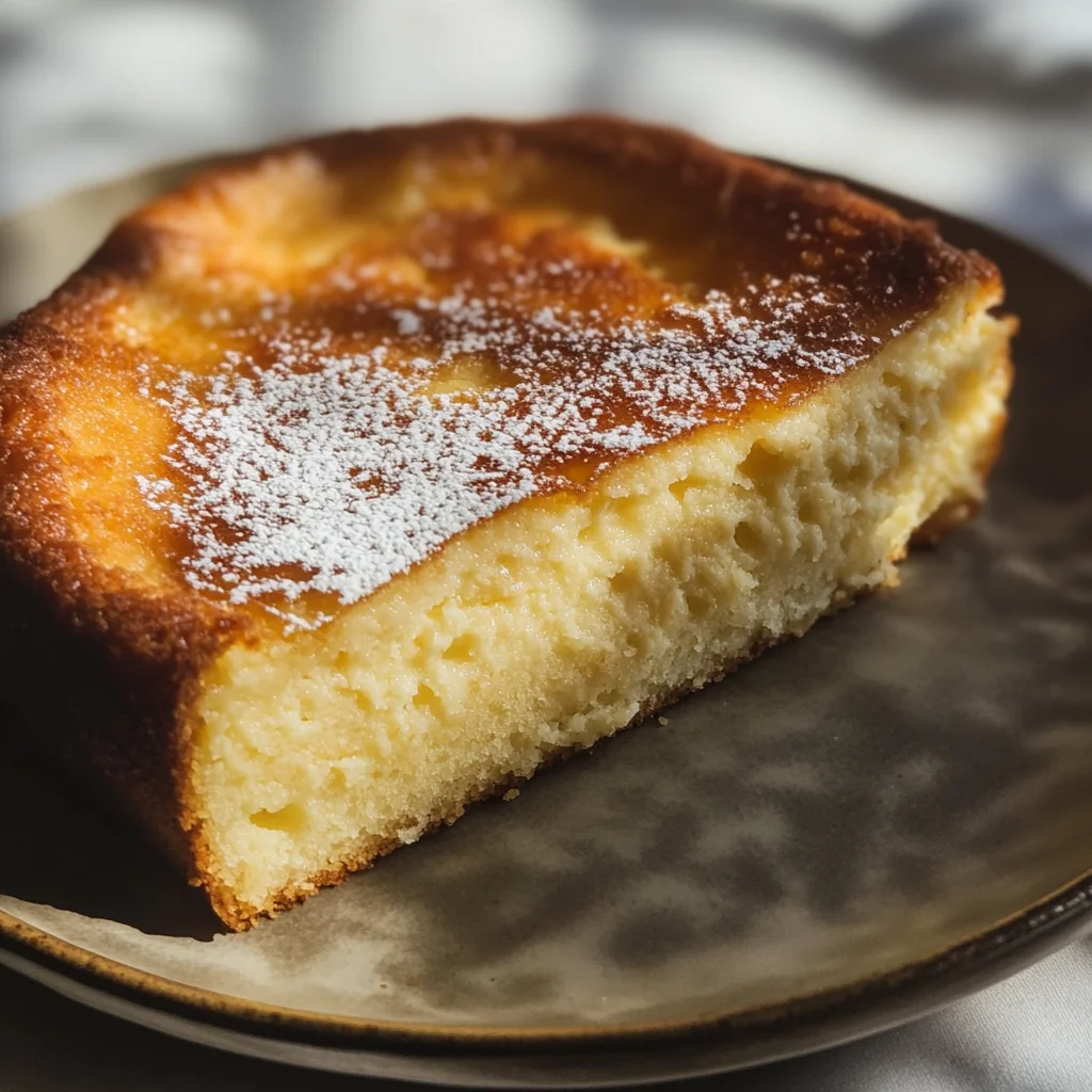 MIGLIACCIO: RICOTTA AND SEMOLINA CAKE