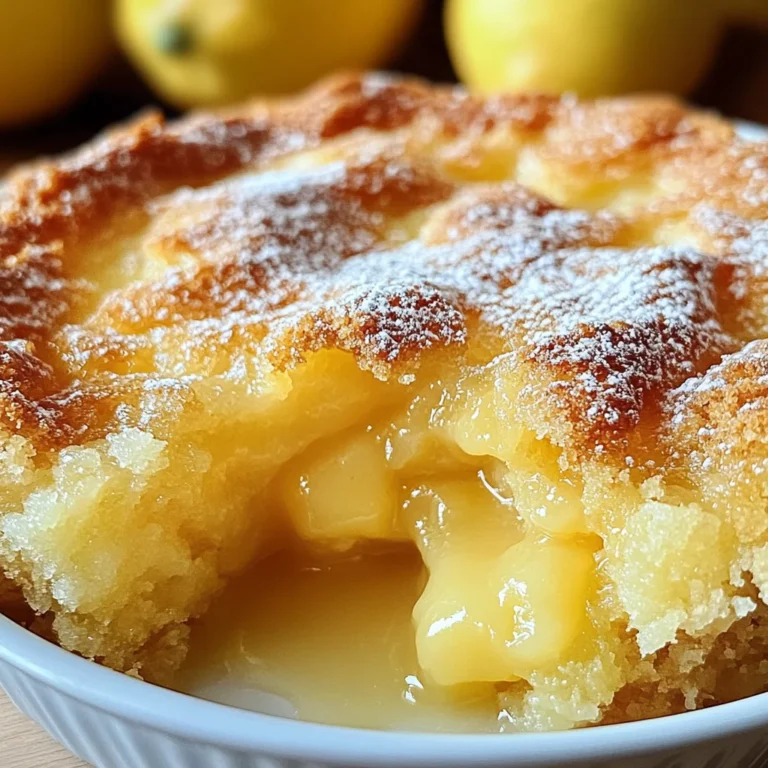 Magic Lemon Cobbler: A Sweet, Tangy Dessert Delight