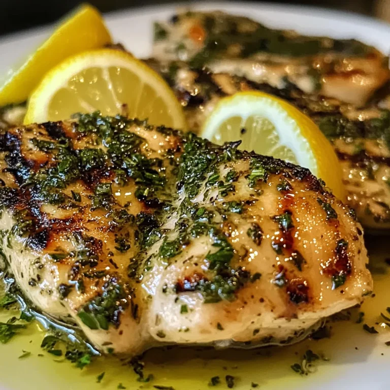 Mediterranean Herb Crusted Grilled Chicken
