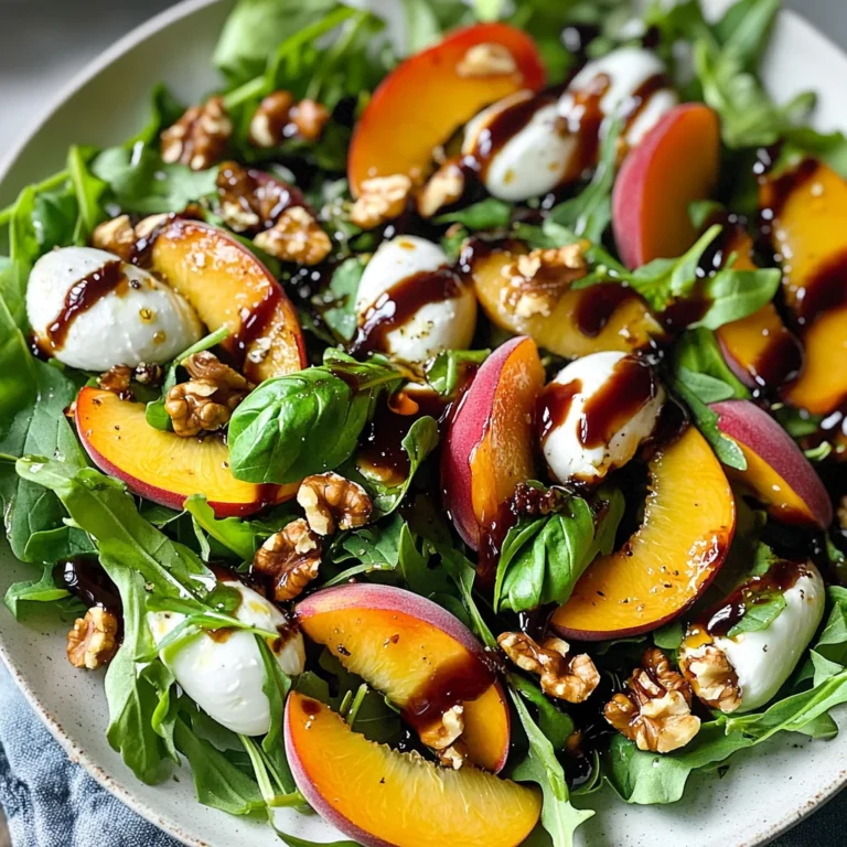 Millionaire Peach Salad
