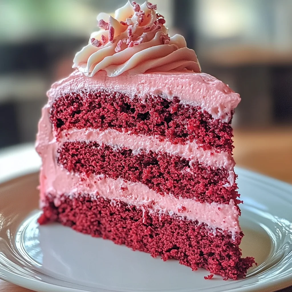 Mother's Day Pink Velvet Cake