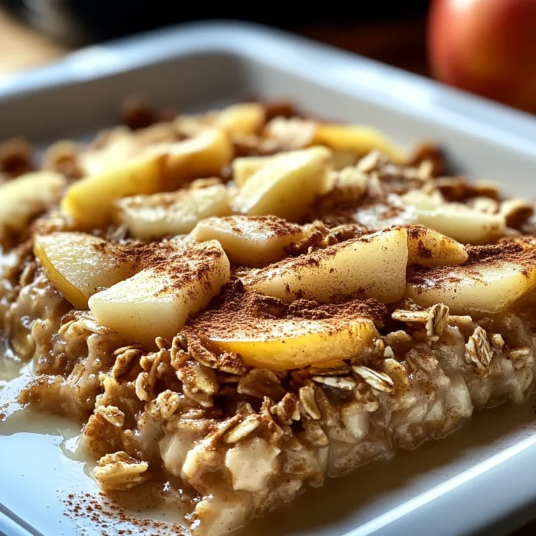 Oatmeal Apple Breakfast Bake