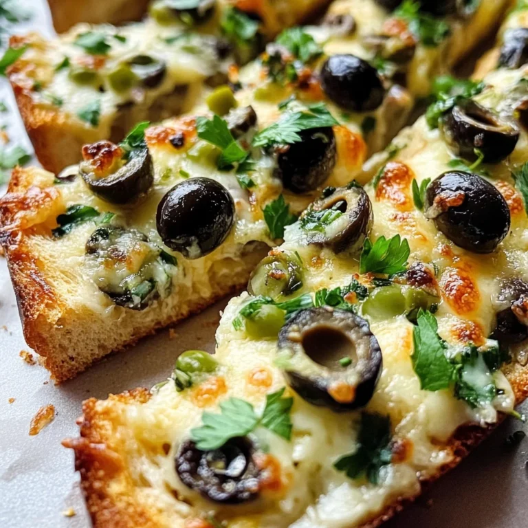 Olive Cheese Bread