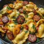 Pierogi Sausage Skillet