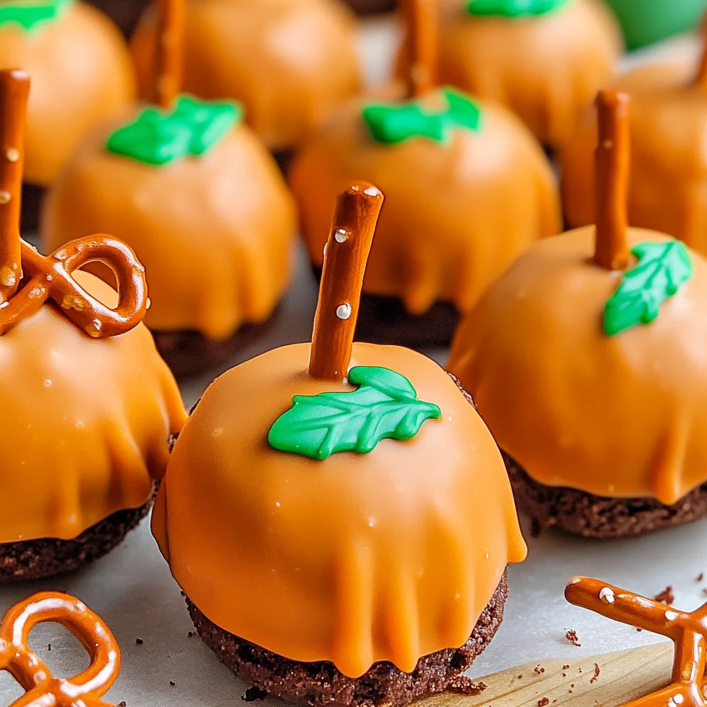 Pumpkin Oreo Balls