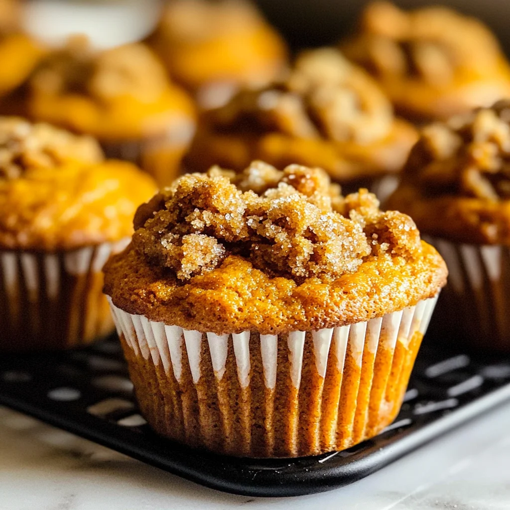 Pumpkin Streusel Muffins