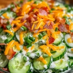 Refreshing Cucumber Ranch Crack Salad Recipe