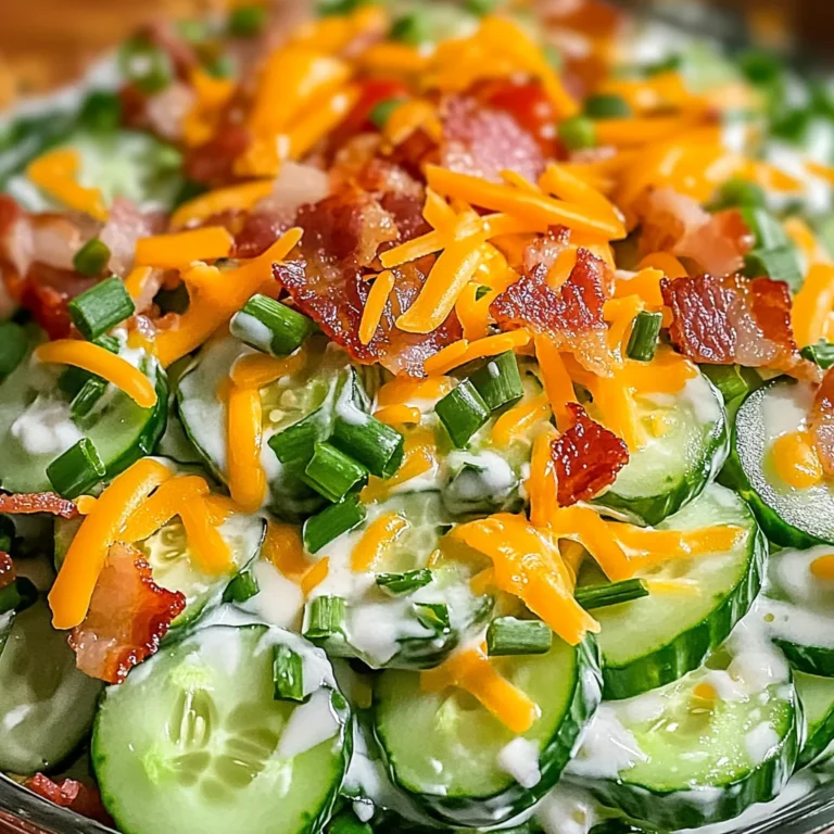 Refreshing Cucumber Ranch Crack Salad Recipe