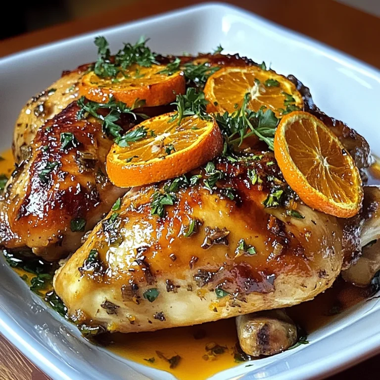 Roasted Orange Chicken
