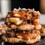 Salted Caramel Apple Pie Cookies