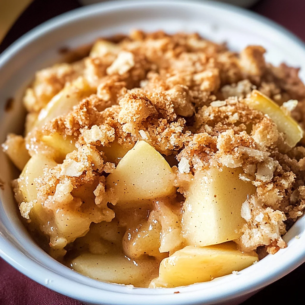 Simple Apple Crumble (Apple Crisp)