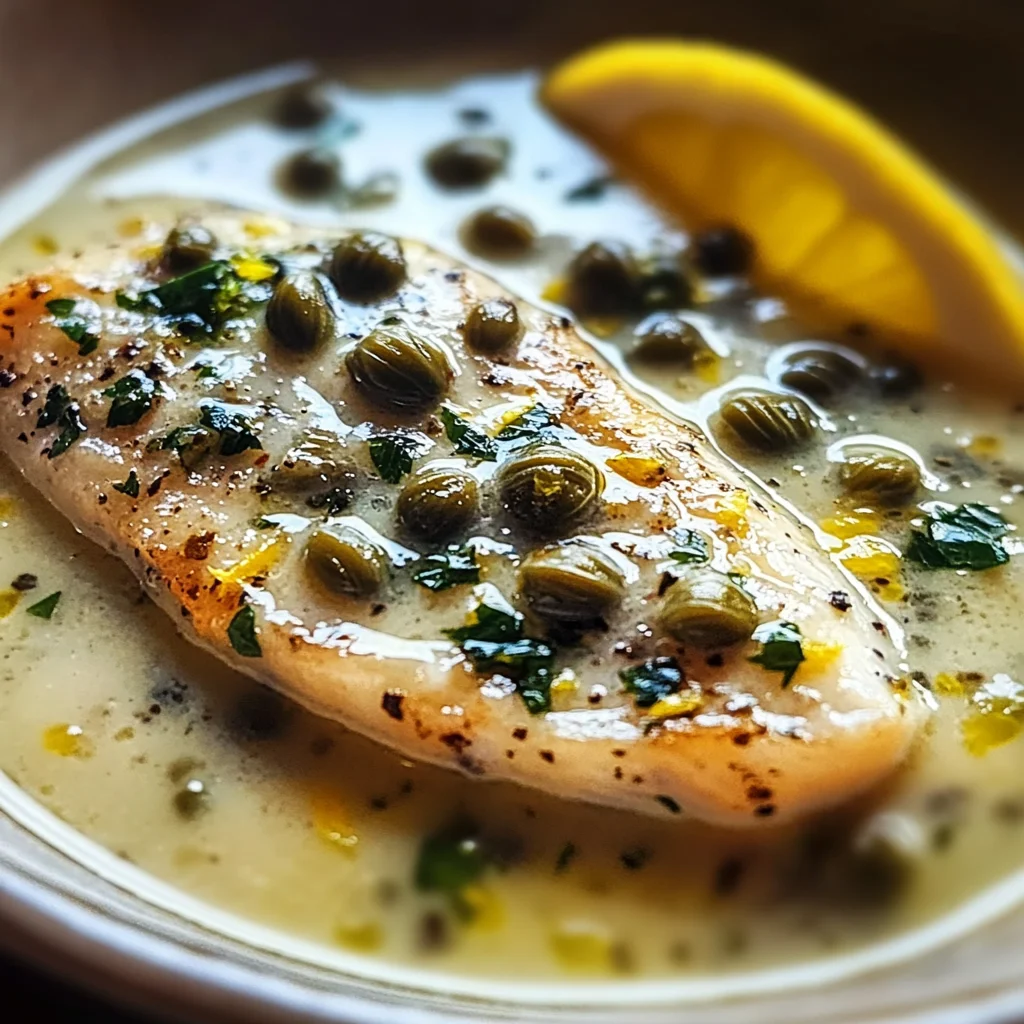 Simple Lemon Caper Sauce