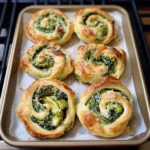 Spinach Artichoke Swirls