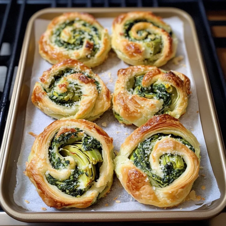 Spinach Artichoke Swirls
