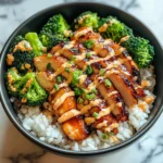 Sticky Chicken Bowls Recipe