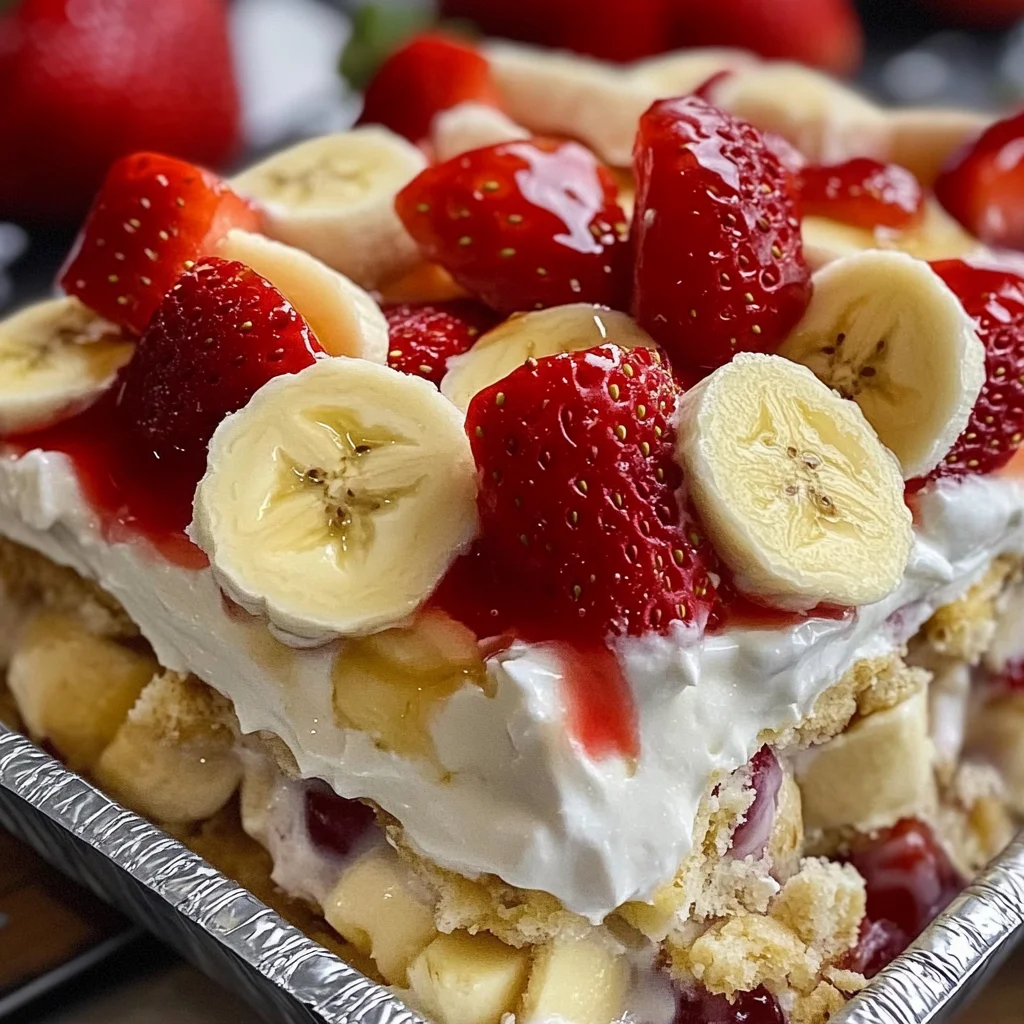 Strawberry Banana Pudding Dream