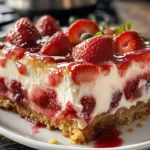 Strawberry Cheesecake Dump Cake Recipe