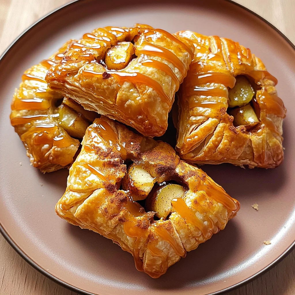 Vegan Caramel Apple Pastries